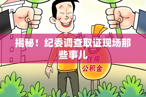 丰泽揭秘！纪委调查取证现场那些事儿