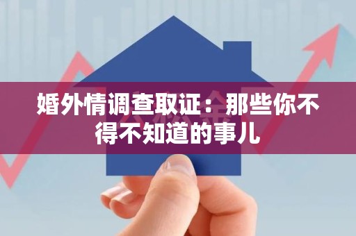 丰泽婚外情调查取证：那些你不得不知道的事儿