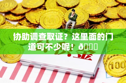 丰泽协助调查取证？这里面的门道可不少呢！😎