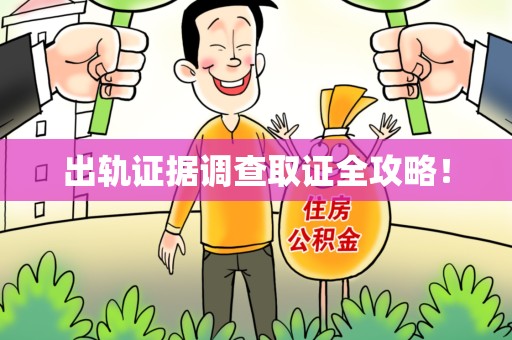 丰泽出轨证据调查取证全攻略！