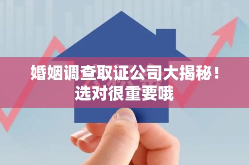 丰泽婚姻调查取证公司大揭秘！选对很重要哦